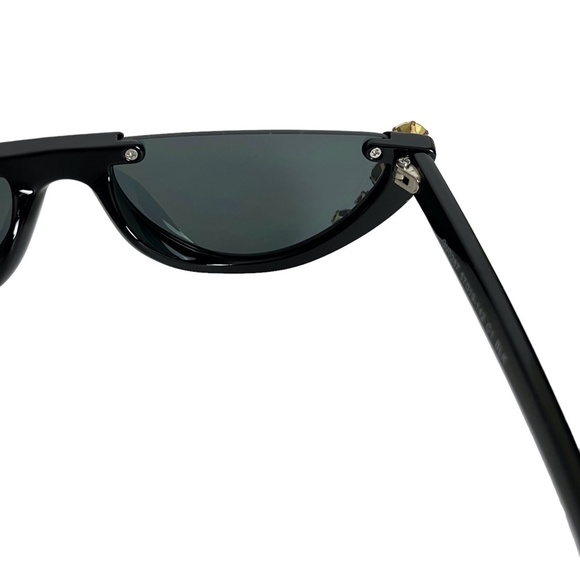 SUNGLASSES SUN GLASSES Shades Rhinestones Cat Eye Plastic Frames Bling Black - Picture 12 of 15